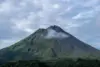 Ilustrasi gunung rinjani