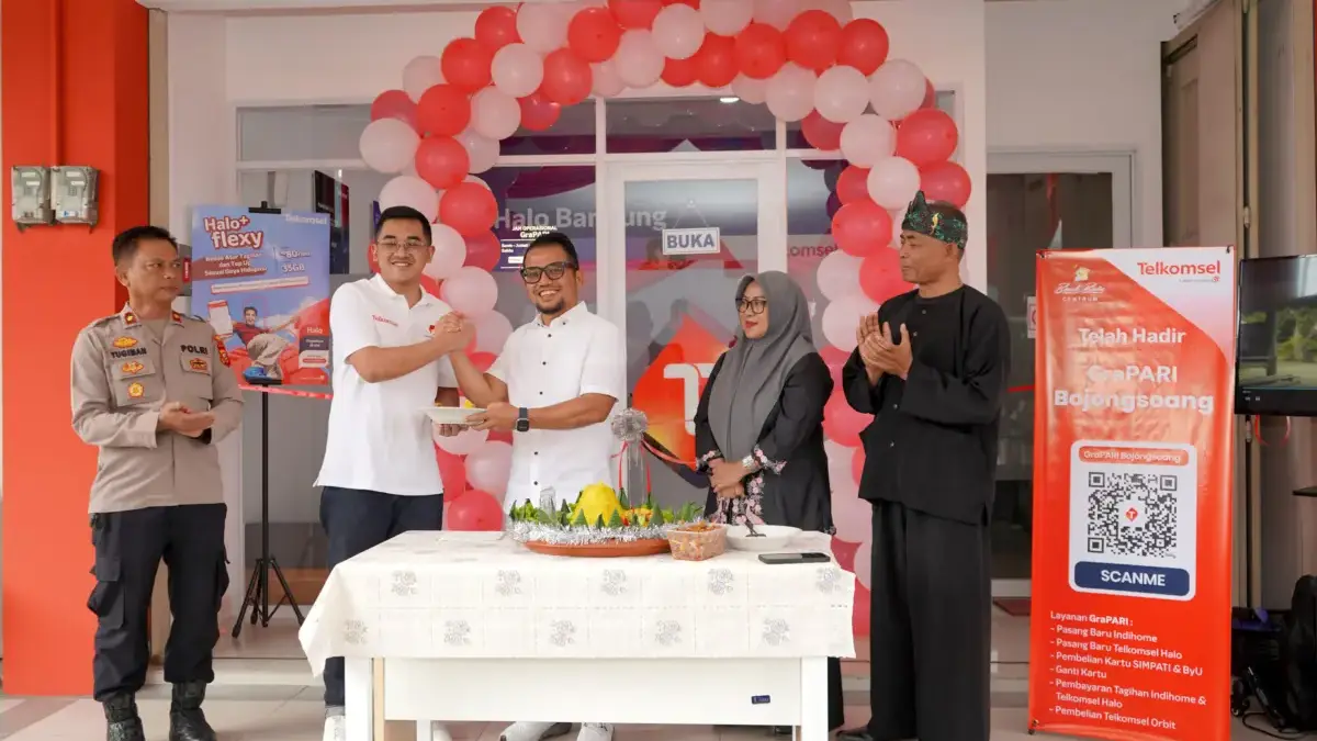 Telkomsel GraPARI Bojongsoang Hadirkan Kemudahan dan Kenyamanan Layanan Telekomunikasi Digital