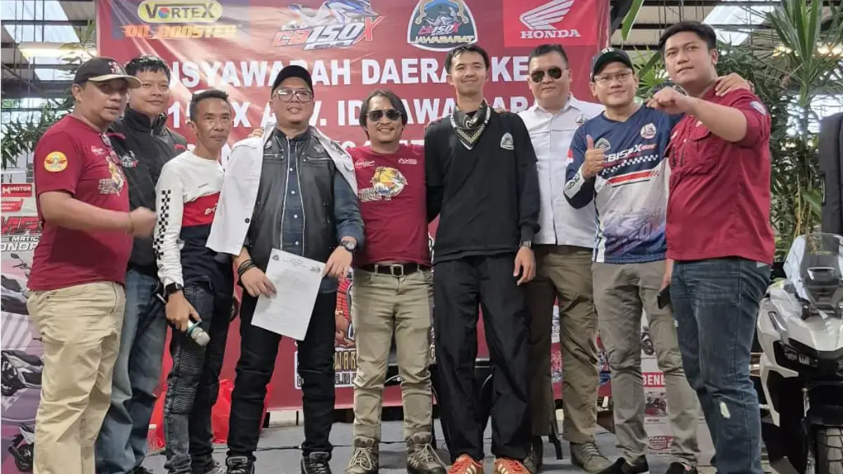 Musyawarah Daerah ke-2 CB150X ADV.ID Regional Jawa Barat Digelar di Bandung