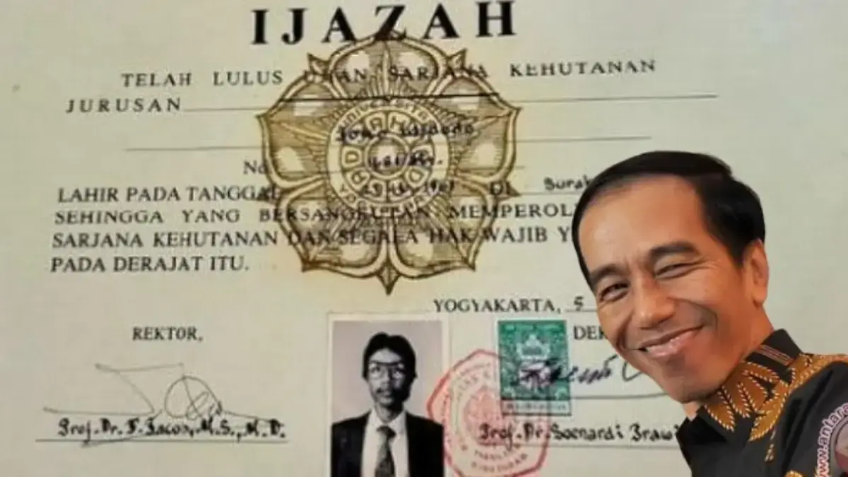 Dugaan Ijazah Jokowi yang Dicetak di Pasar Pramuka Dugaan Ijazah Jokowi yang Dicetak di Pasar Pramuka