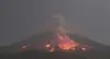 Gunung Merapi yang berada di perbatasan DIY dan Jawa Tengah