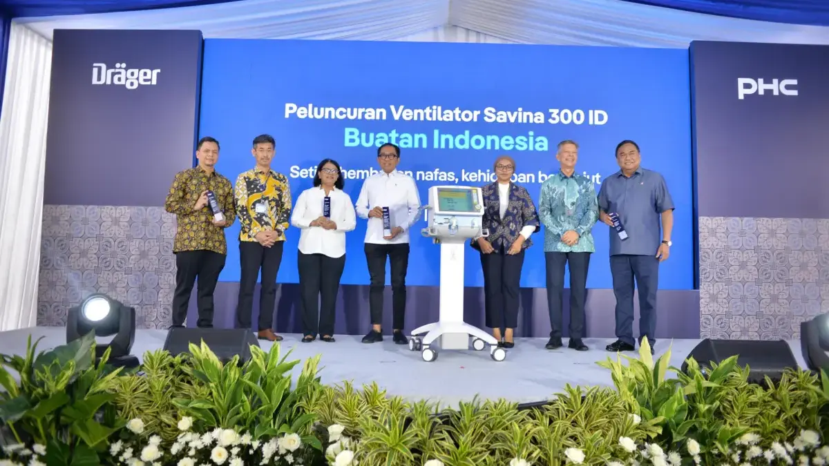 Dukung Pemerataan Akses Kesehatan, Dräger Indonesia Luncurkan Ventilator Dräger Pertama Buatan Indonesia