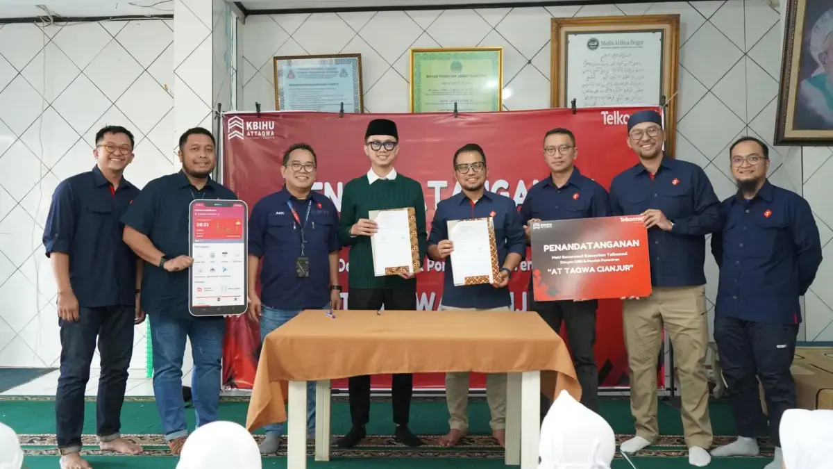 Telkomsel Dukung Pengembangan Ekosistem Digital Masyarakat: Tandatangani MoU dengan Yayasan Attaqwa Cianjur