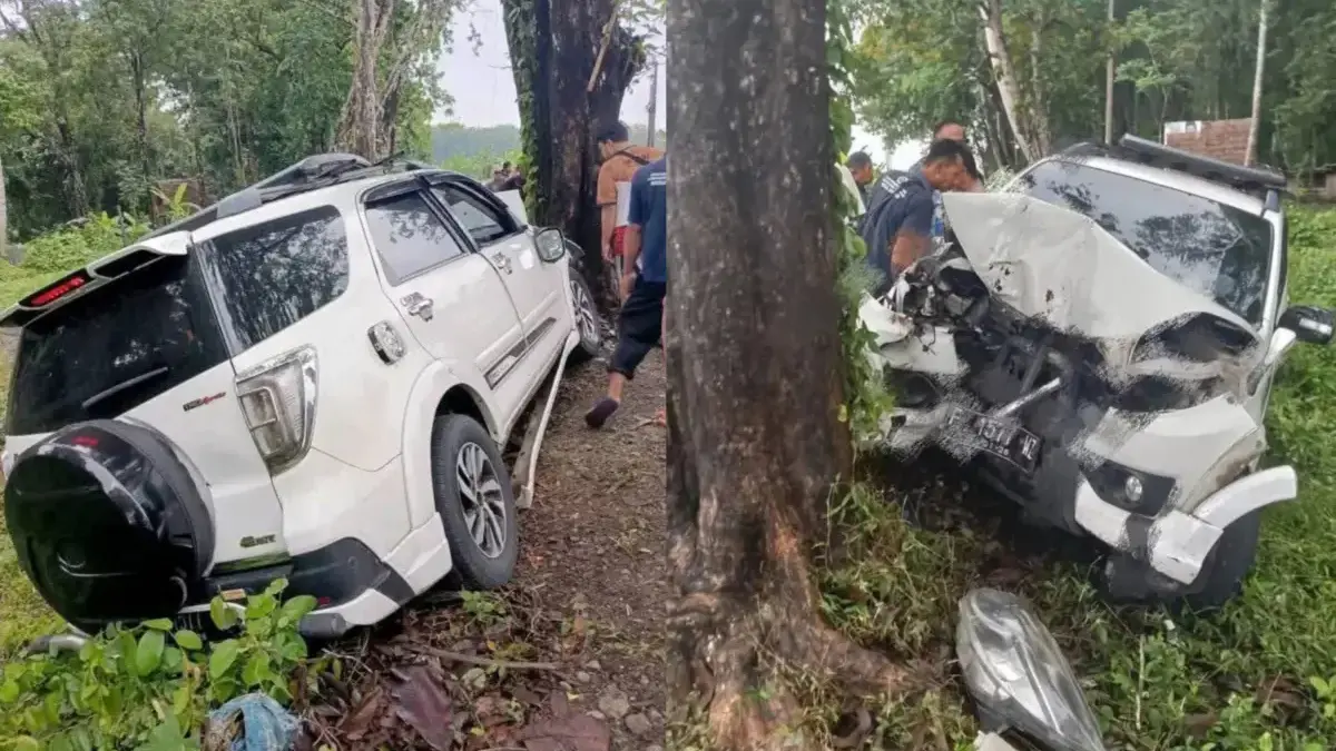 Kecelakaan mobil Kades Cianjur