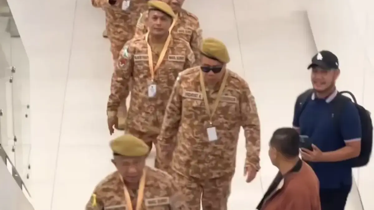 Potret peserta retret sedang bersiap mengikuti kegiatan.