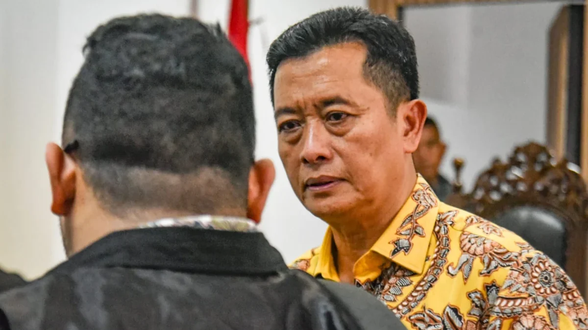 menjalani sidang putusan kasus korupsi Bandung Smart City di Pengadilan Negeri Bandung Tipikor