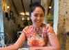 Potret Marshanda sedang liburan