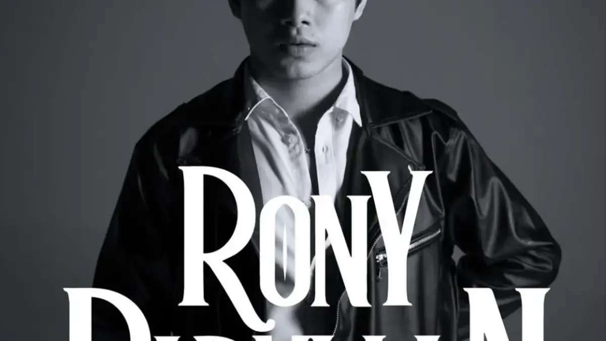 Poster Resmi Showcase Album Pertama Rony Parulian