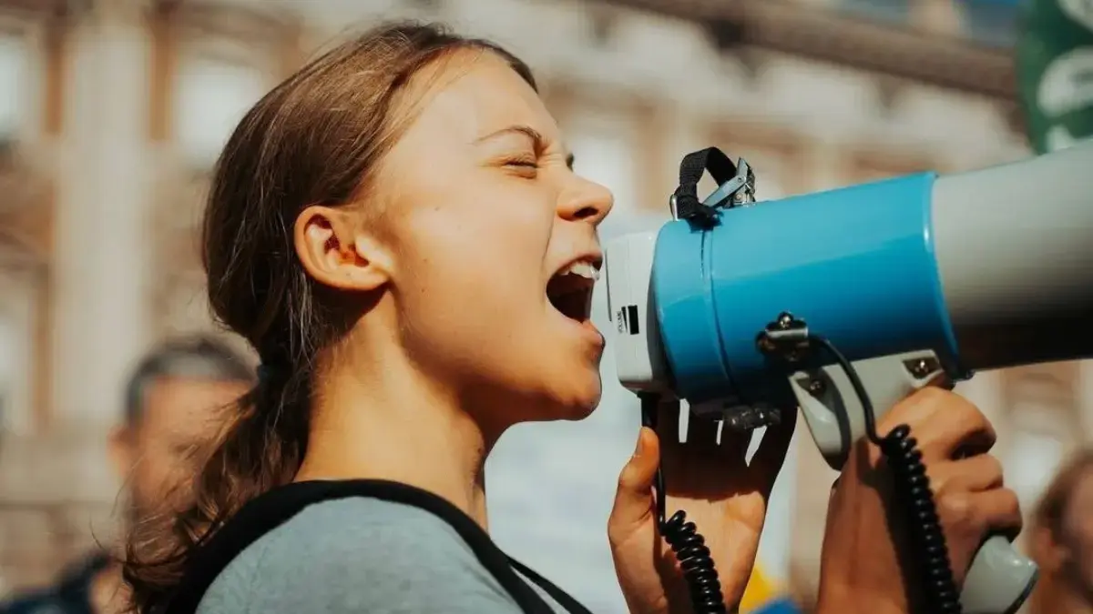 Greta Thunberg dalam unggahan instagram pribadinya