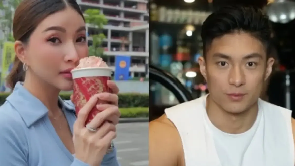Ciee! Beredar Video Sarwendah Dirangkul Erat Giorgio Antonio di Mall, Pacaran? Kolase foto Sarwendah dan Giorgio Antonio
