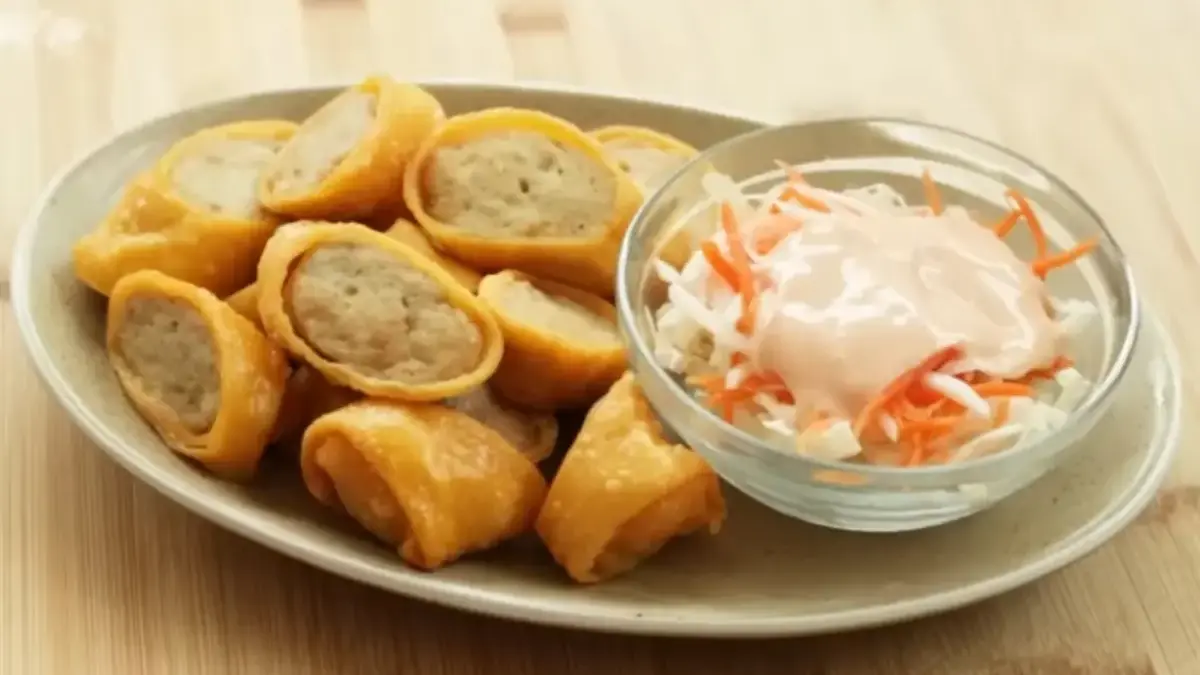Resep Chicken dan Shrimp Roll Ala Hokben