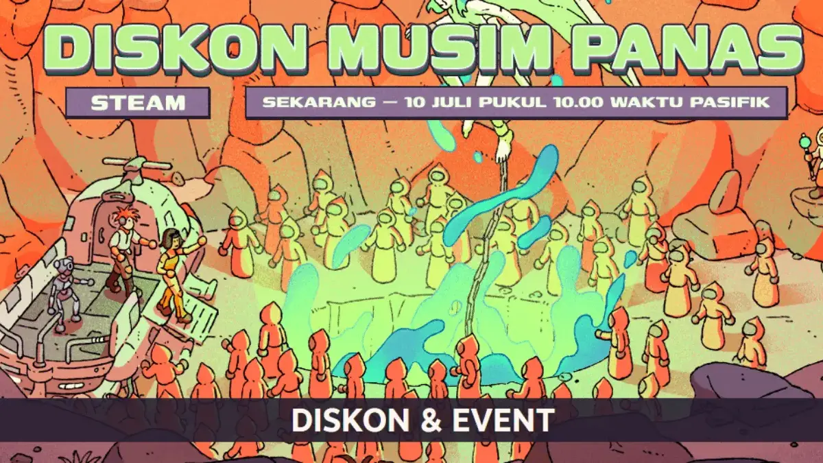Steam Berikan Diskon Hingga 95 Persen, Disambut Meriah Para Gamers