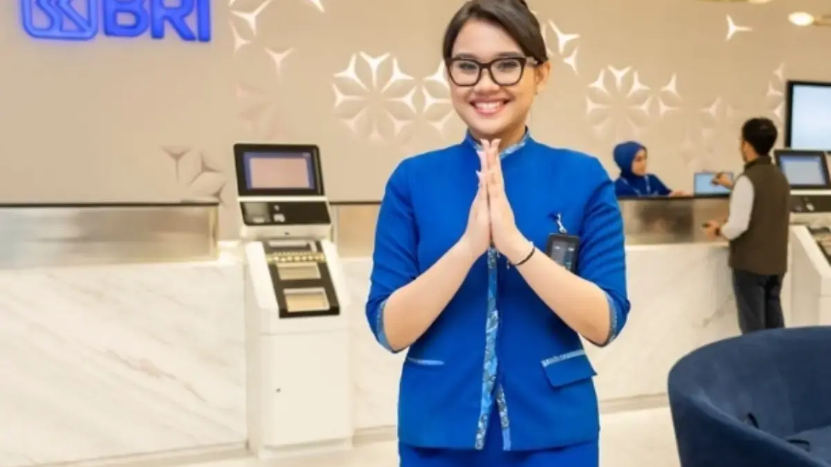 Ilustrasi pegawai Bank BRI