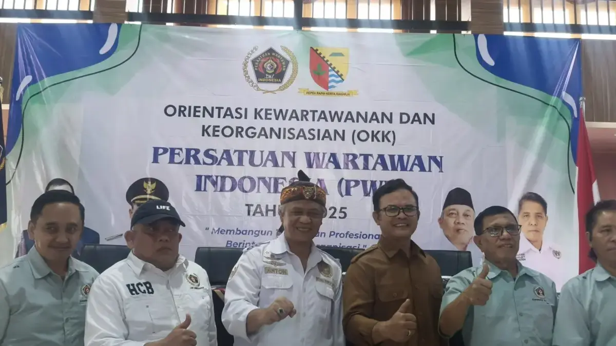 Persatuan Wartawan Indonesia (PWI) Kabupaten Bandung menggelar Orientasi Kewartawanan dan Keorganisasian (OKK)