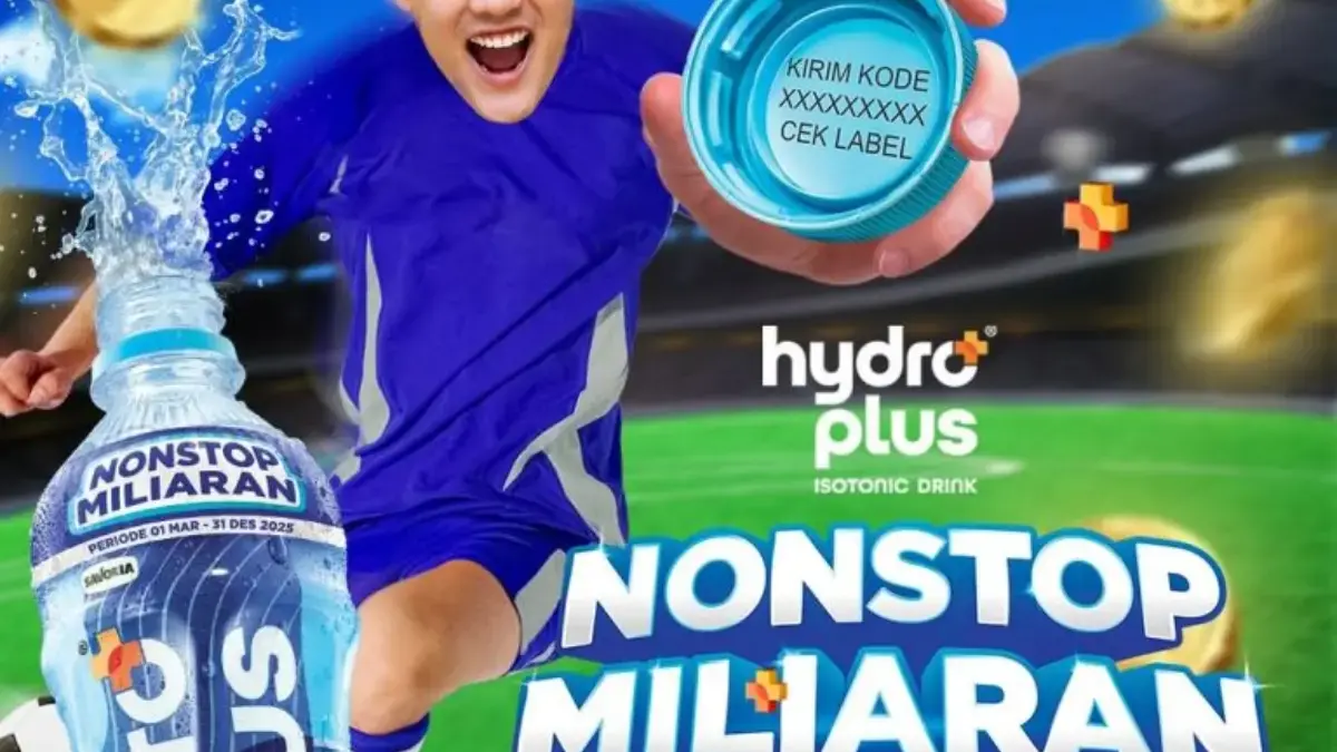 Promo tutup botol hydroplus