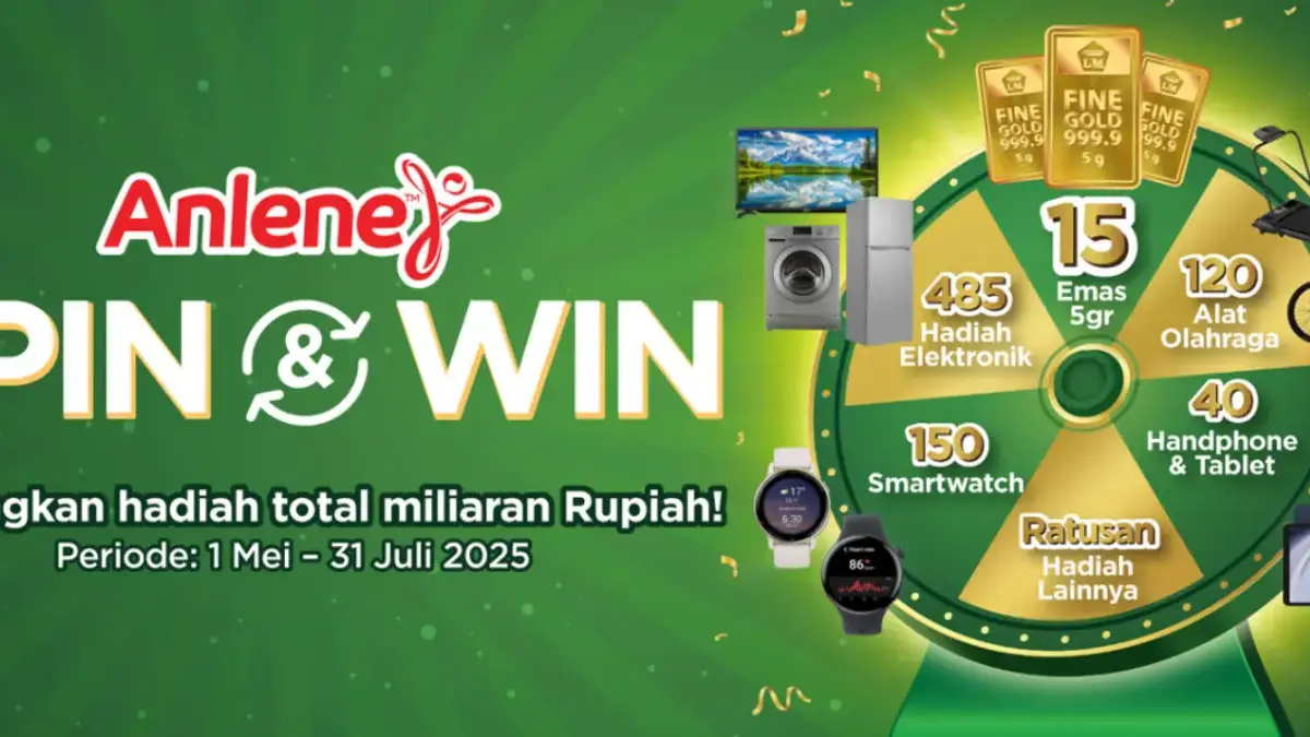 Promo Undian Anlene Spin & Win