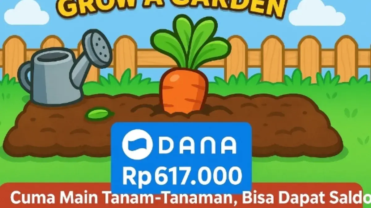 Ilustrasi aplikasi saldo DANA