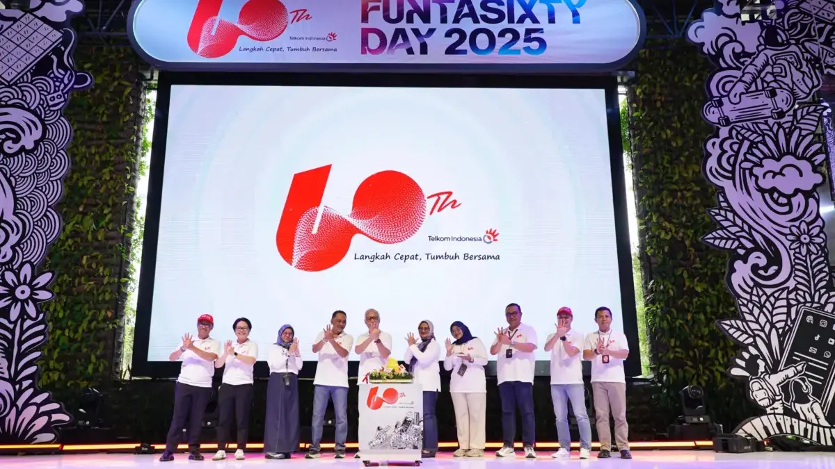 Enam Dekade Telkom: Langkah Cepat, Tumbuh Bersama untuk Masa Depan Digital Indonesia