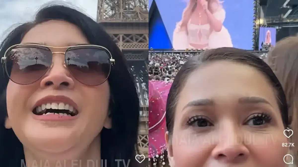 Unggahan Maia menikmati liburannya di Prancis