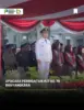 Wali kota Bandung Muhammad farhan menjadi Inspektur Upacara dalam HUT Bhayangkara ke-79