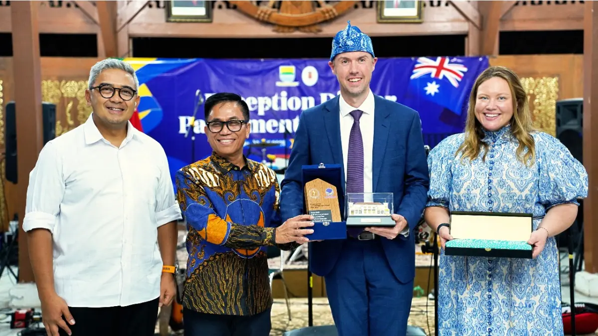 Fraksi NasDem Jabar Bersama Wali Kota Bandung Sambut Kunjungan Delegasi Labor Party Australia