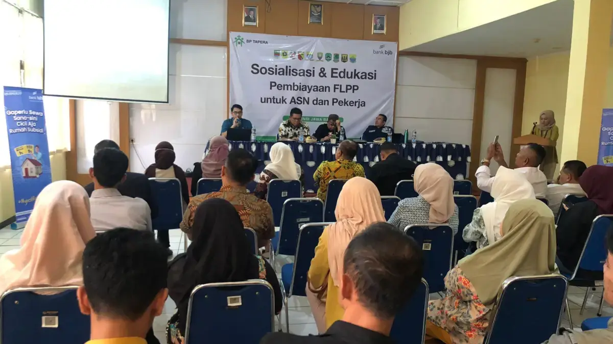 Dukung Program 3 Juta Rumah Presiden Prabowo Bank BJB PB Tapera dan APERSI Gelar Sosialisasi FLPP di Sukabumi