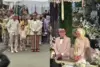 Tangkapan layar video pernikahan Maula Akbar dengan Putri Karlina