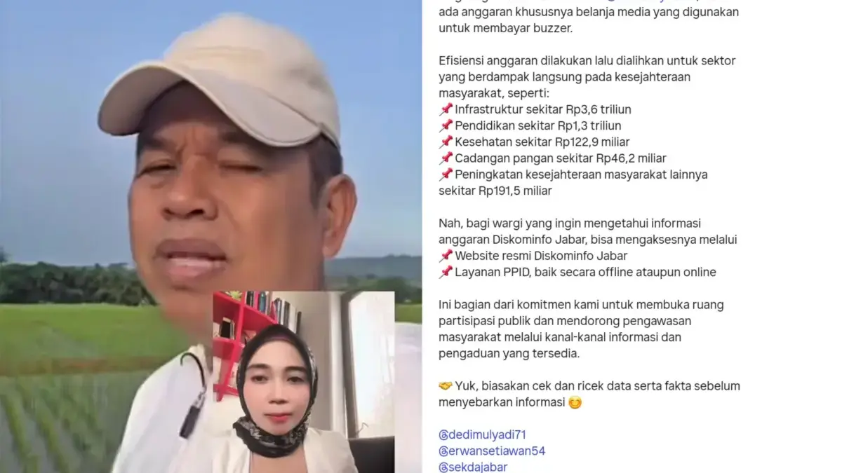 Unggahan Instagram Diskominfo Jabar