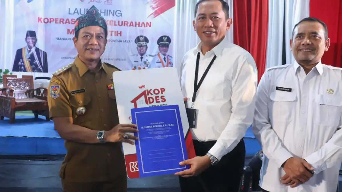 Koperasi Desa/Kelurahan Merah Putih (KDMP) di 270 desa dan 10 kelurahan se-Kabupaten Bandung sudah selesai