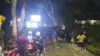 Truk tronton alami masalah kendali dan terguling di jalan Kolmas KBB menuju Cimahi