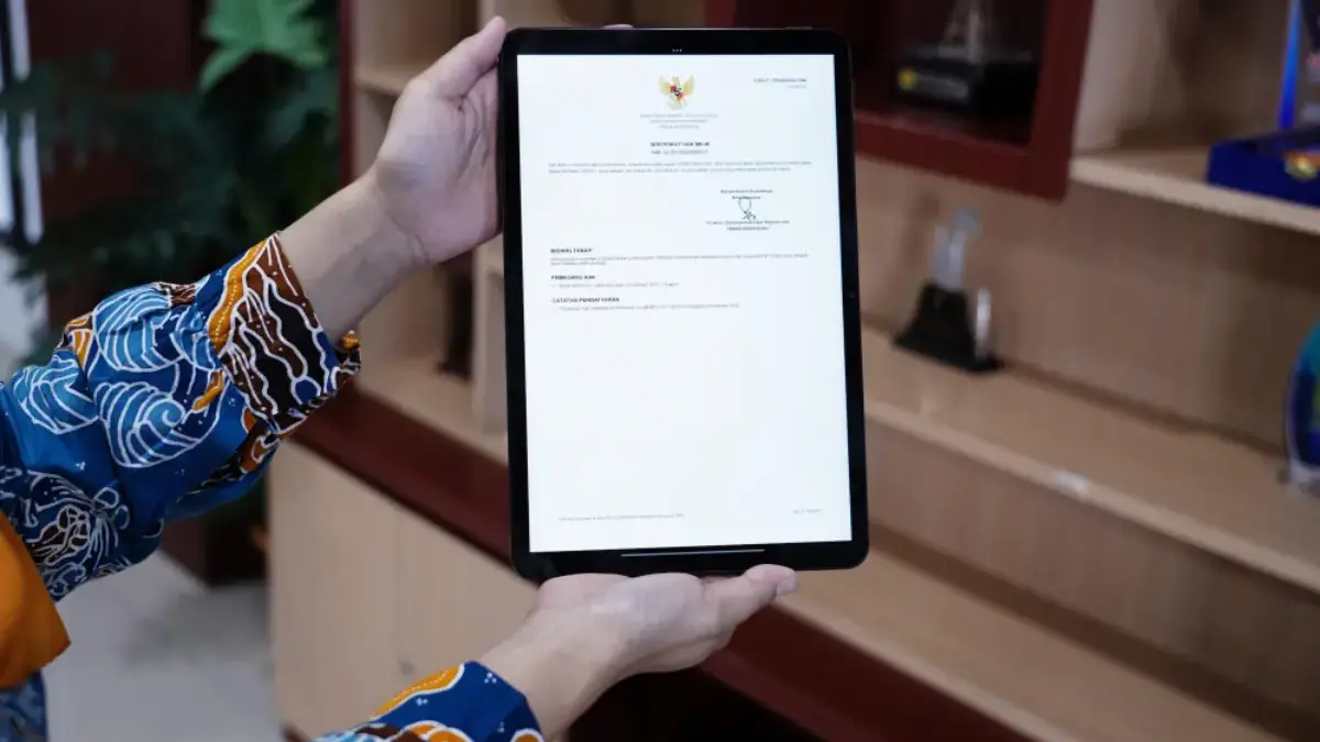 Persyaratan pemecahan sertifikat tanah