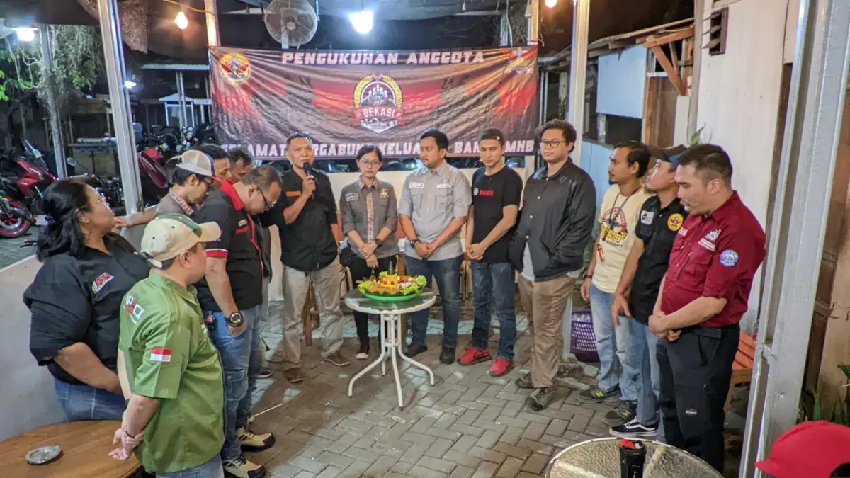 Pererat Solidaritas Antar Bikers, PMHB Gelar Kopdargab dan Kukuhkan Komunitas Baru