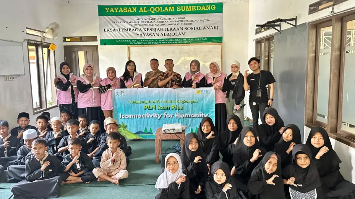 , PLN Icon Plus SBU Jawa Barat menyelenggarakan kegiatan TJSL (Tanggung Jawab Sosial dan Lingkungan)