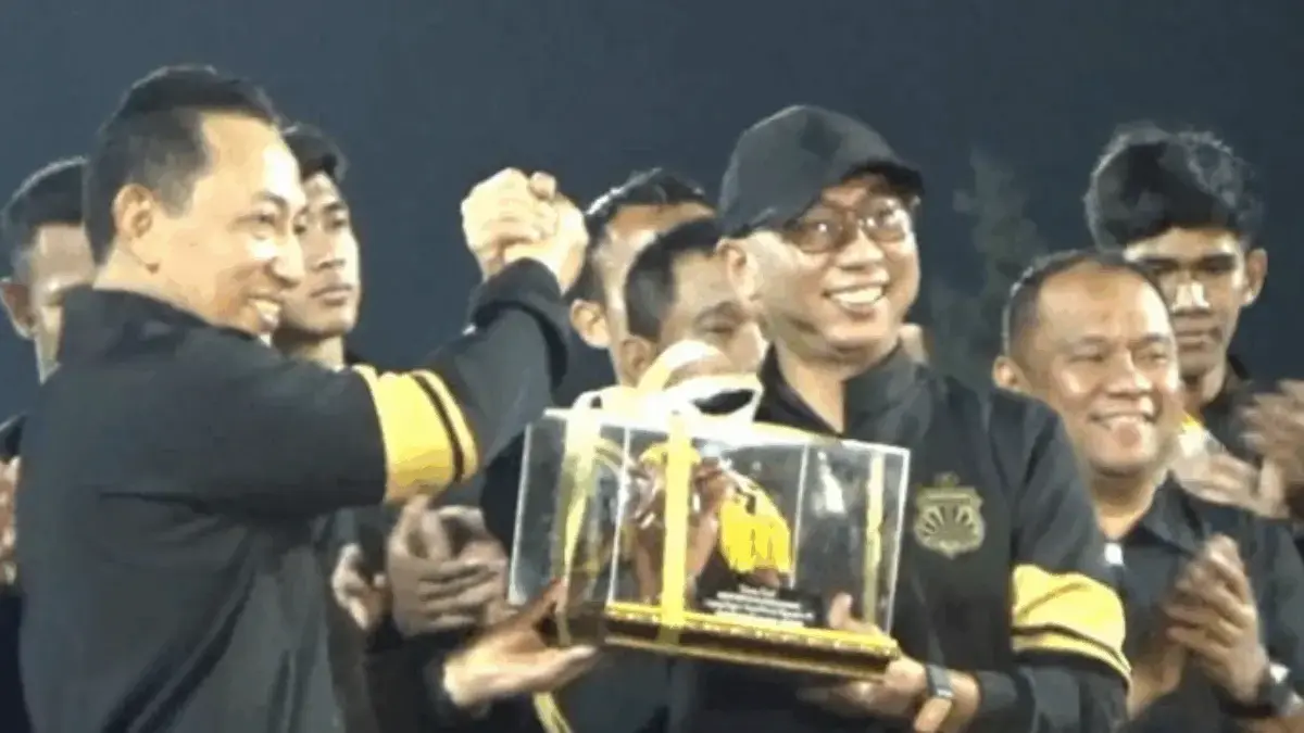 Semangat Tak Surut, Bhayangkara Presisi Lampung FC Resmi Diperkenalkan di Tengah Guyuran Hujan