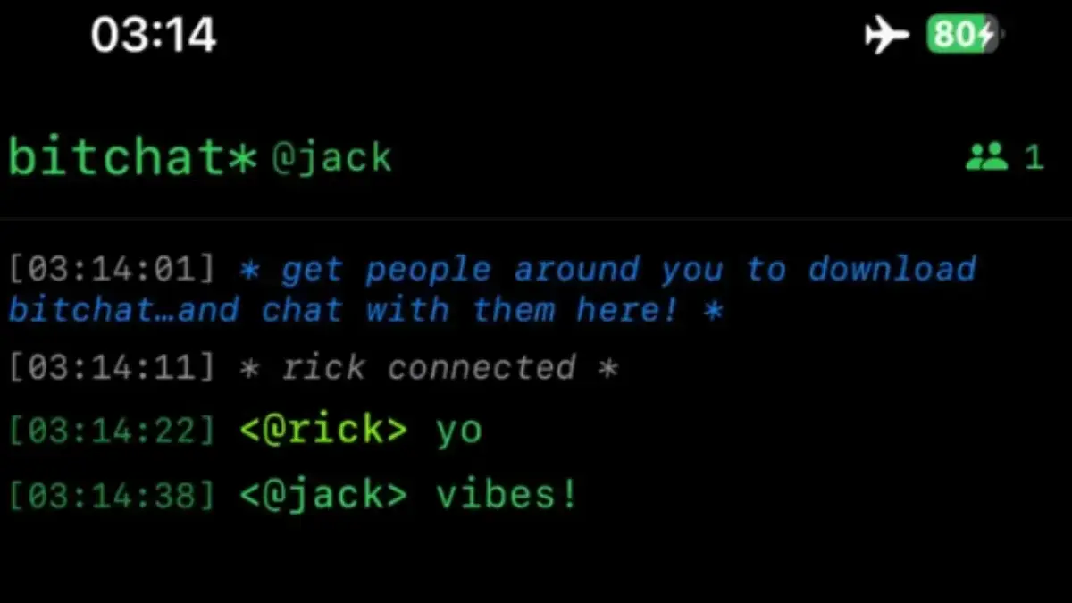 Jack Dorsey Luncurkan Bitchat, Aplikasi Chat Tanpa Internet dan Nomor HP