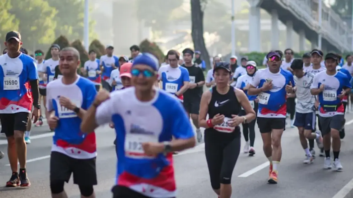 Event lari marathon di Jawa Barat