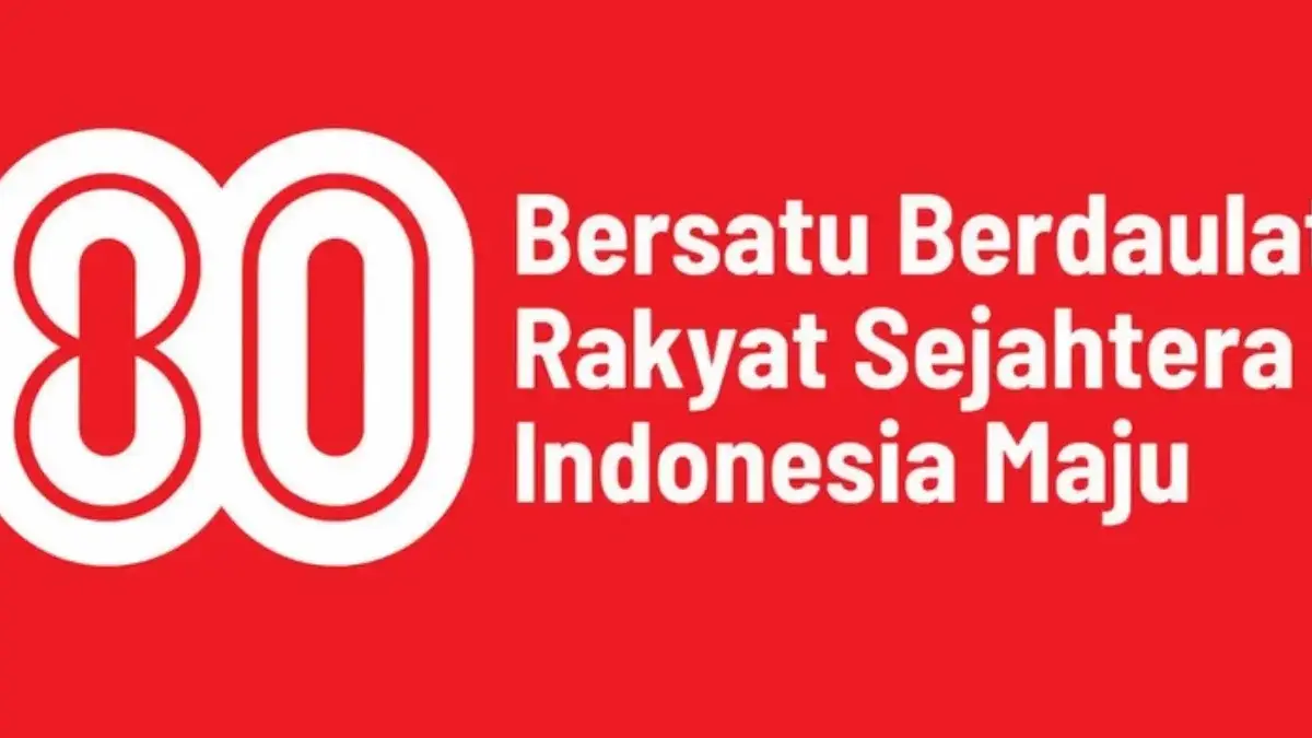 Pemerintah Rilis Logo Resmi HUT ke-80 RI dalam Format Vektor, Ini Cara Download-nya