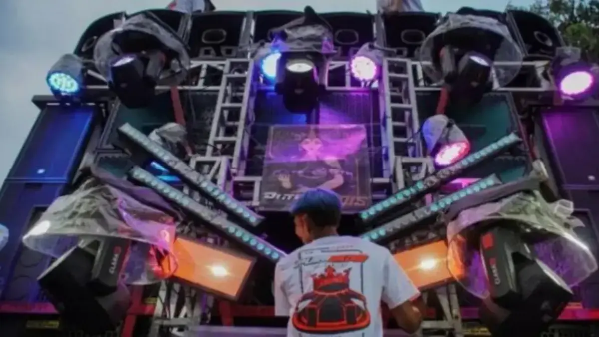 Ilustrasi sound horeg