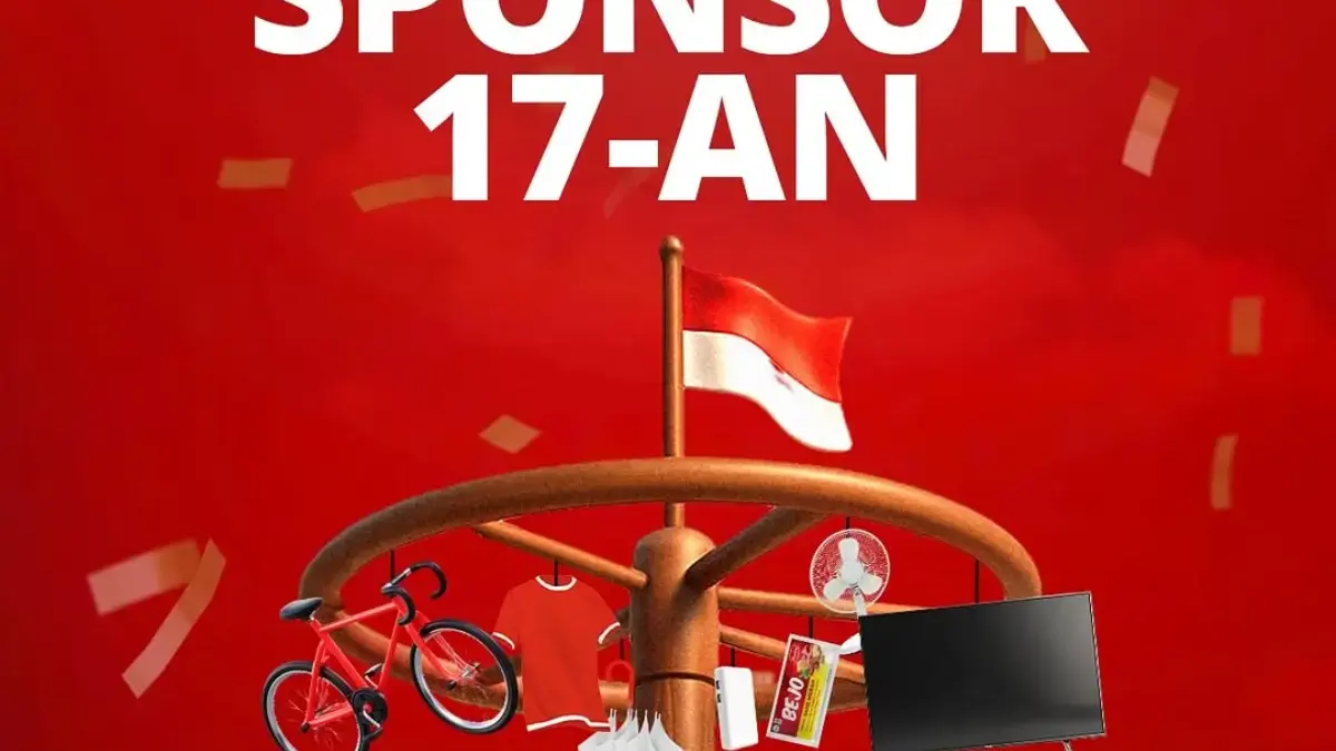 Bejo Jahe Merah Bagi-Bagi Sponsor untuk Agustusan