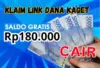 Link DANA Kaget hari ini, Cair Slado gratis hingga Rp180.000