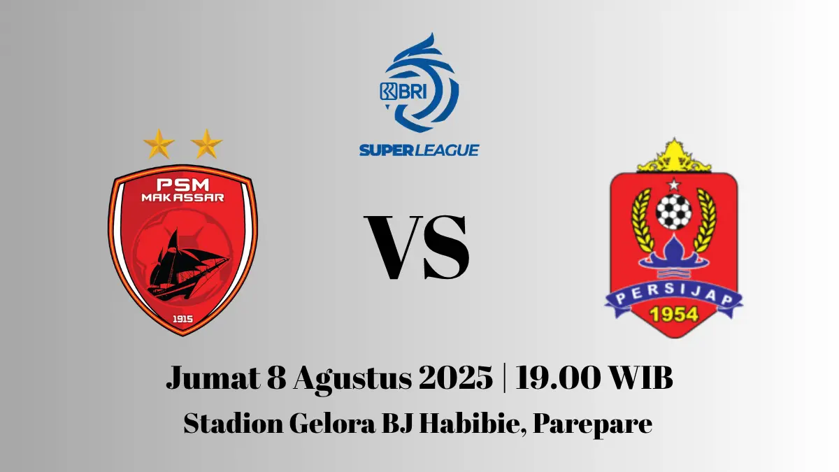 Streaming PSM Makassar vs Persijap Jepara