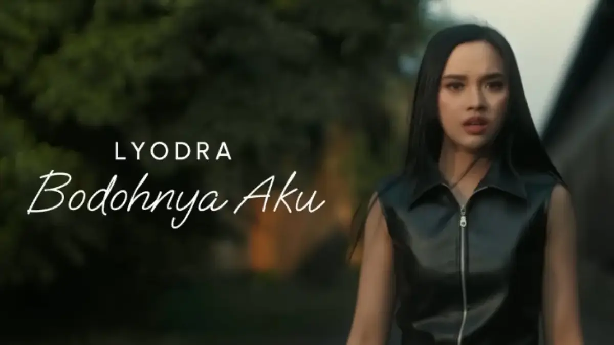 Lirik Lagu Bodohnya Aku - Lyodra lengkap dengan maknanya. (Youtube/Lyodra Official)
