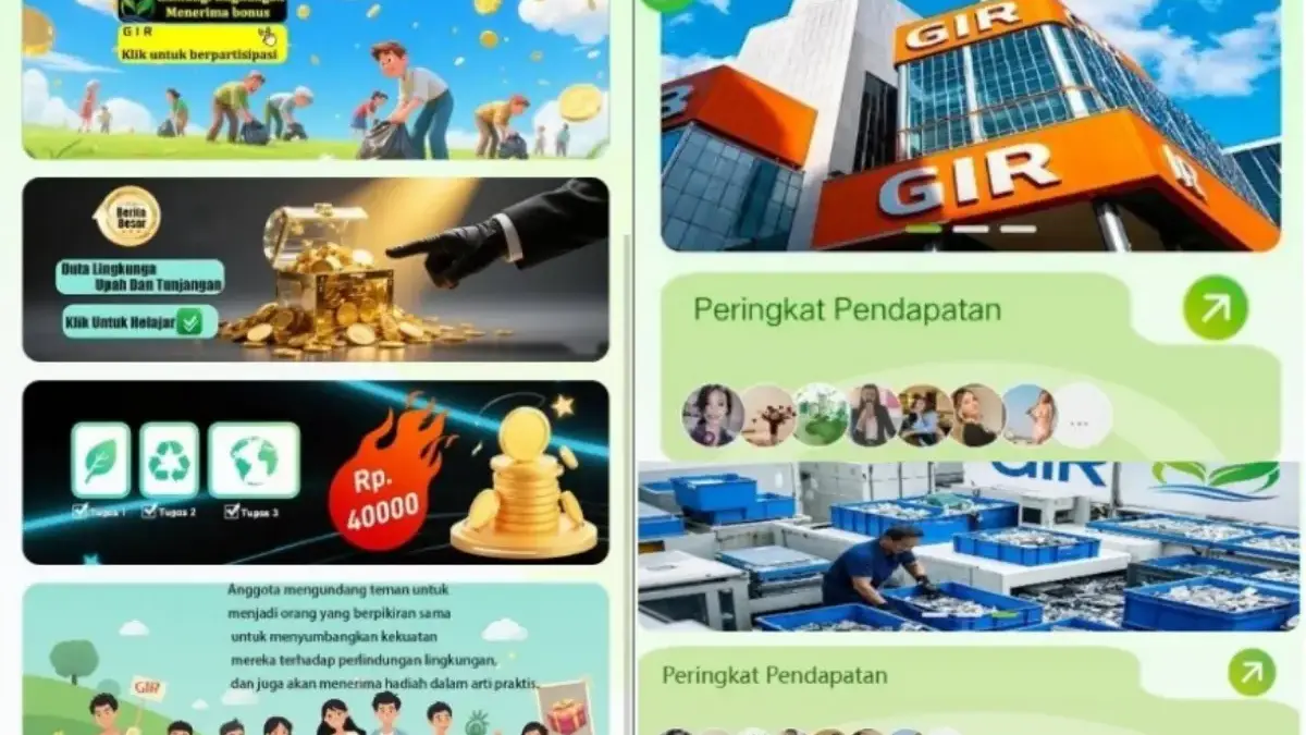 Aplikasi Gircycle yang diduga bakal segera scam