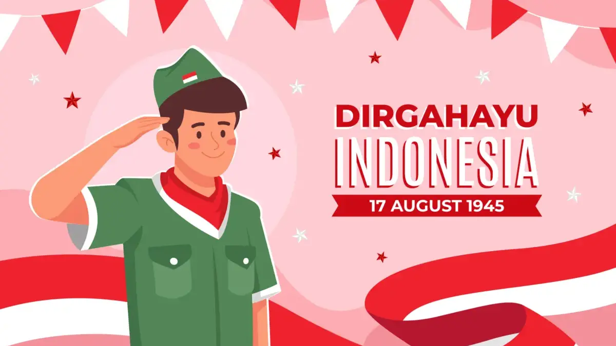Ilustrasi perayaan HUT RI
