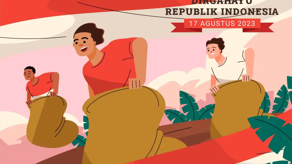 Ilustrasi HUT RI ke - 80
