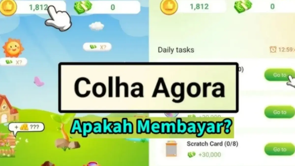 Tangkapan layar aplikasi Colha Agora