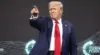 Potret Presiden Amerika Serikat Donald Trump