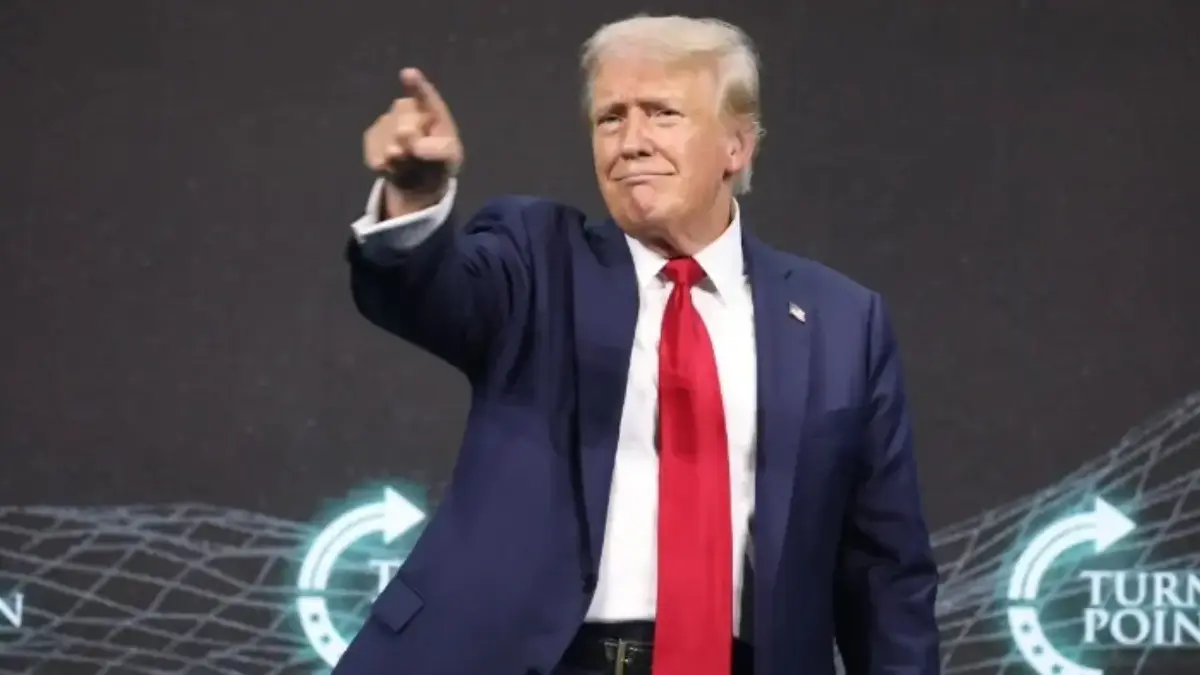 Potret Presiden Amerika Serikat Donald Trump