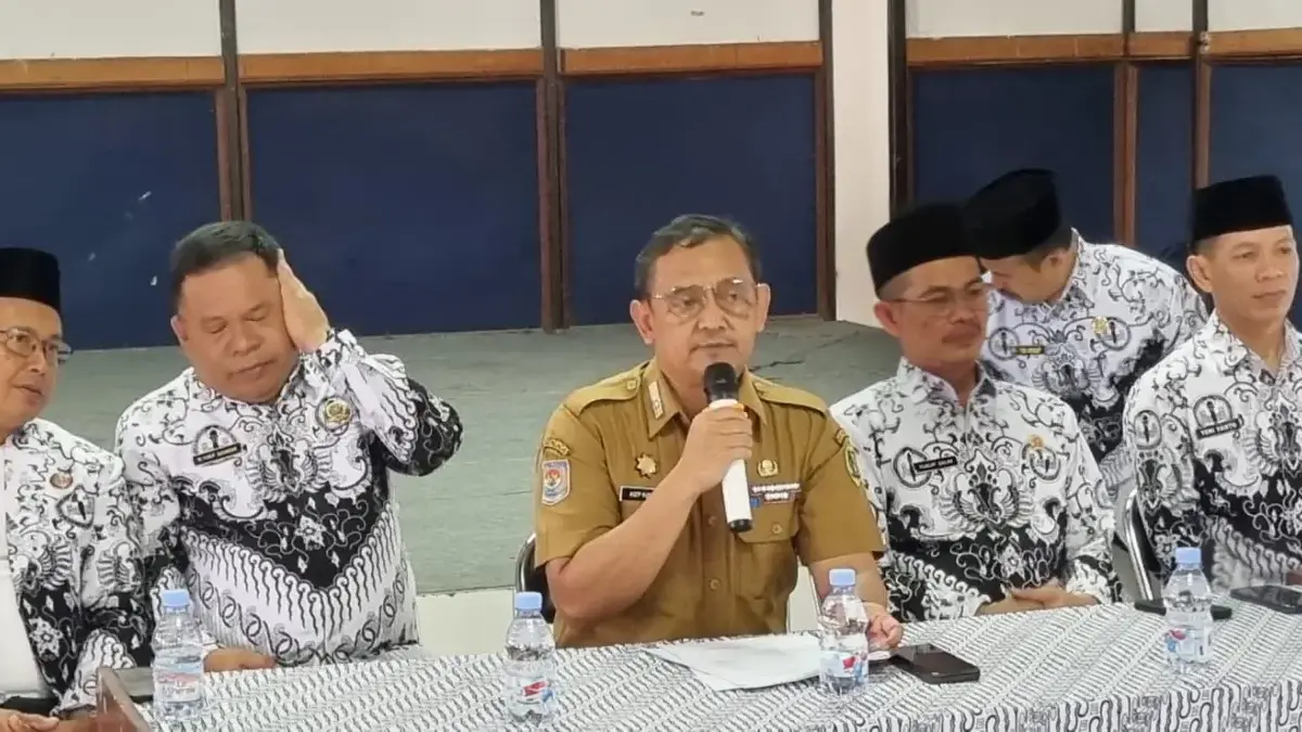 Kepala Dinas Pendidikan (Kadisdik) Kabupaten Bandung, H. Asep Kusumah, S.Sos., M.Si.,