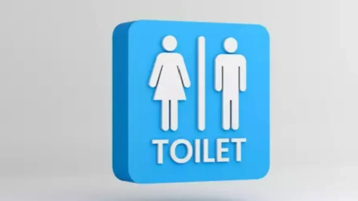 Ilustrasi gambar toilet umum